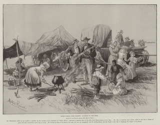 Boers, der kommer fra Market, Outspan on the Trek